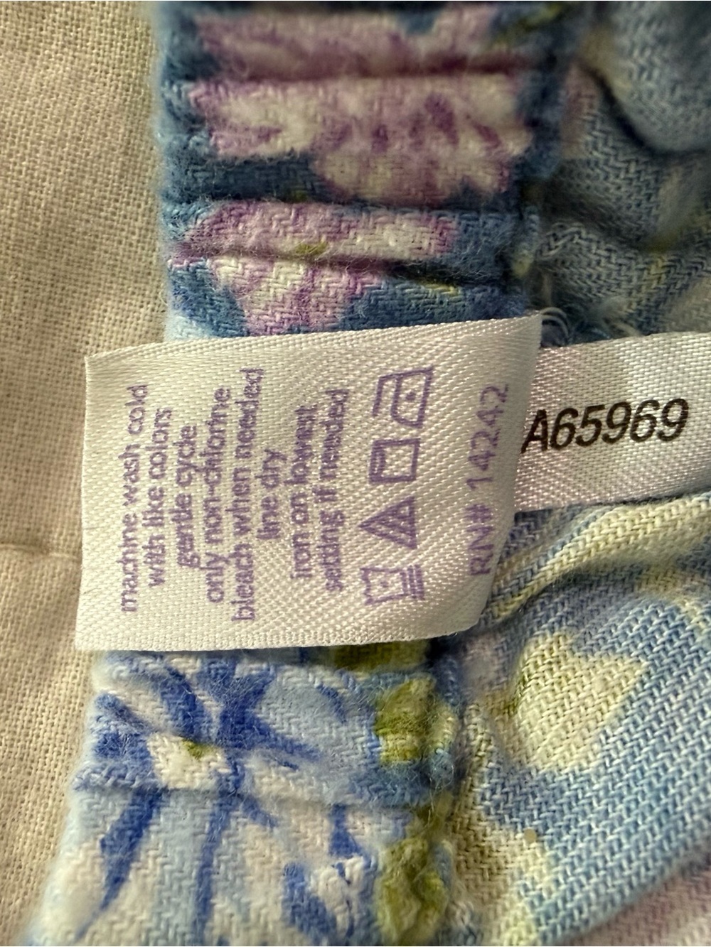 Storybook Knits Lavender Bunny Tank With mMatching Pants - Picture 6 of 6